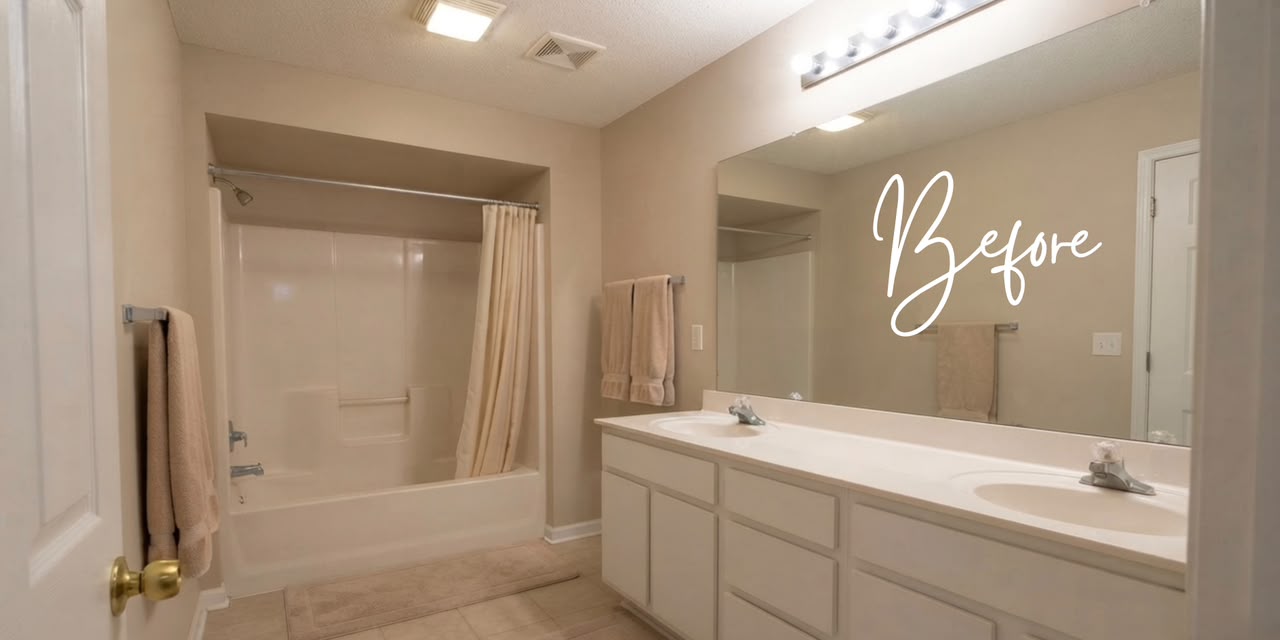Ensuite before renovation